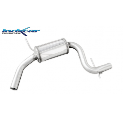 Tubo central con silenciador VOLKSWAGEN GOLF 6 1.4 TSI (122CV) 2008-- Ø 50 CON Homologacion Europea Inoxcar