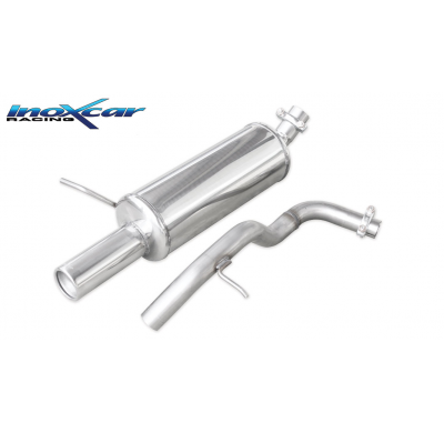 Escape trasero deportivo 1X80 VOLKSWAGEN GOLF 4 1.6 8V (101CV) 1997-2003 Ø 45 CON Homologacion Europea Inoxcar