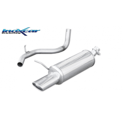 Escape trasero deportivo 1X120X80 VOLKSWAGEN GOLF 4 1.9 TDI (101CV) 1997-- Ø 55 CON Homologacion Europea Inoxcar