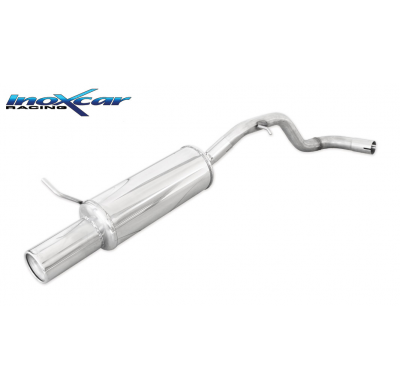 Escape trasero deportivo 1X102 VOLKSWAGEN GOLF 4 2.0 8V (116CV) 1998-2003 Ø 50 CON Homologacion Europea Inoxcar