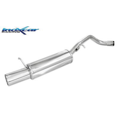 Escape trasero deportivo 1X102 VOLKSWAGEN POLO (Type 9N) 1.4 TDI SPORTLINE (80CV) 2005-2008 CON Homologacion Europea Inoxcar