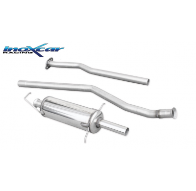 Tubo de sustitución del catalizador + Tubo central directo + Escape trasero Grupo.N 54 Ø CITROEN SAXO 1.6 16V VTS (118CV) / 1.6