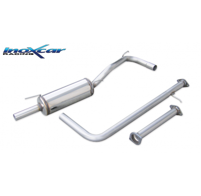 Tubo de sustitución del catalizador + Tubo central directo + Escape trasero Grupo.N 50 Ø RENAULT CLIO 1  2.0 WILLIAMS (150CV) --