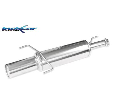 Escape trasero deportivo 1X102 OPEL ASTRA G 2.0 16V OPC (160CV) / 2.0 TURBO 2000-- SIN homologacion Inoxcar