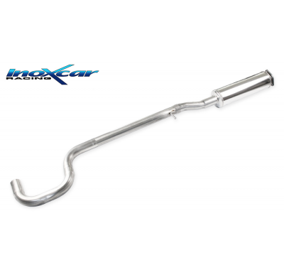 Tubo central con silenciador VOLKSWAGEN GOLF 7 GTE 1.4 TSI (150cv) Hybrid 2013-- Ø 55 PENDIENTE de Homologacion Europea Inoxcar