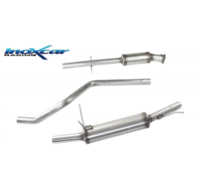 Tubo central directo + Escape trasero gr. N50 Ø RENAULT MEGANE I RS 2.0 (150CV) --2002 SIN homologacion Inoxcar