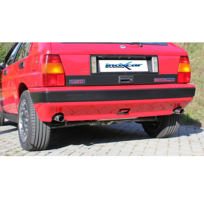 Silenciador trasero deportivo  duplex 1X54 LANCIA DELTA (Type 831) 2.0 TURBO INTEGRALE 8V / 16V 1989-1991 CON Homologacion Europ