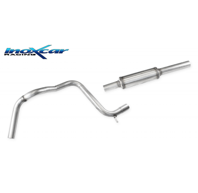 Tubo central con silenciador SEAT LEON (Type 5F) 1.4 TSI FR (122cv) 2015-- CON Homologacion Europea Inoxcar