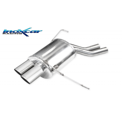 Escape trasero deportivo 1X80 RACING   BMW Z4 (Type E85) 3.0i (231cv) Roadster 2002-2005 SIN homologacion Inoxcar