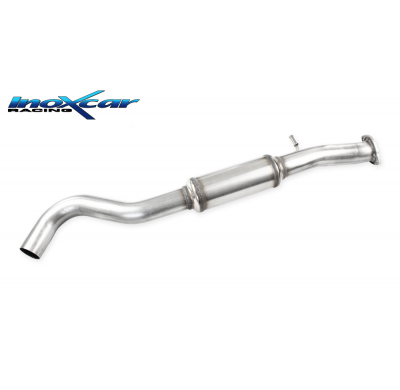 Tubo central con silenciador  Ø 70 TOYOTA YARIS 1.6 GR (261cv) 2020-- Diam. 70mm SIN homologacion Inoxcar