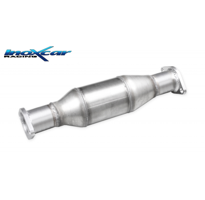 Tubo de sustitución del catalizador con catalizador metalico MITSUBISHI LANCER EVO VII (280CV) 2001-2003 SIN homologacion Inoxca