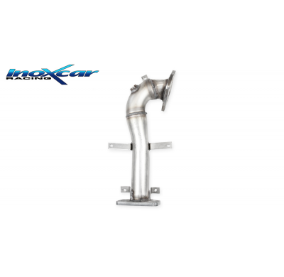 Tubo de sustitución del catalizador ABARTH GRANDE PUNTO 1.4 T-JET (155CV) 2007-- Ø 55 SIN homologacion Inoxcar