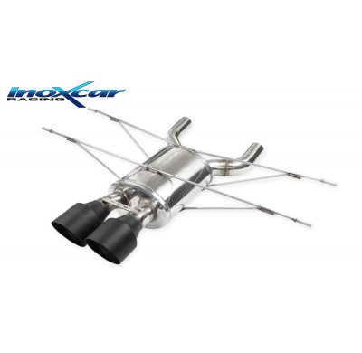 Escape trasero deportivo CEN 2X114 BLACK CERAMIC JAGUAR F-TYPE 2.0 TURBO (300cv) 2017--  SIN homologacion Inoxcar