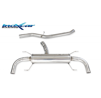 Escape trasero deportivo (piccolo) Salida Izq. + Dcha. ALFA ROMEO GIULIA 2.0 (200cv) 2016-- SIN homologacion Inoxcar