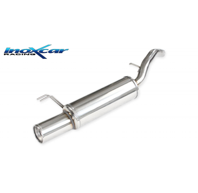 Escape trasero deportivo 1X102 FIAT STILO 2.4 20V ABARTH (170CV) 2003-2006 Ø 52 CON Homologacion Europea Inoxcar