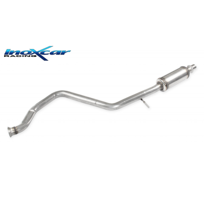 Tubo central con silenciador PEUGEOT 306 1.4 (75CV) 1997-2001 SIN homologacion Inoxcar