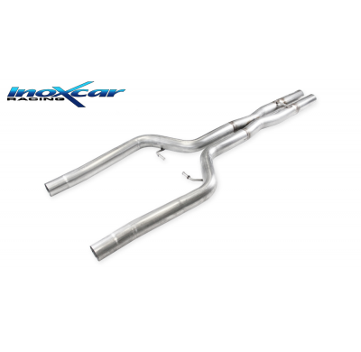 Tubo central directo MASERATI GRANTURISMO 4.2 V8 (405cv) 2007-- SIN homologacion Inoxcar