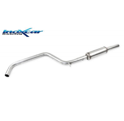 Tubo central con silenciador VOLKSWAGEN GOLF 7.5 1.4 (125cv) 2017-- Ø 50 PENDIENTE de Homologacion Europea Inoxcar