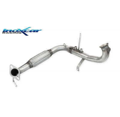 Tubo de reemplazo del catalizador FORD FIESTA 7° serie (13) 1.5 TDCi (75cv) 2016-- Inoxcar SIN HOMOLOGACION