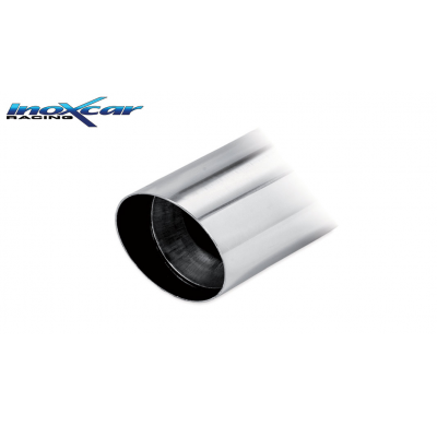 Escape trasero sin silenciador 1X80 RACING AUDI A1 (Type 8X) 1.0 TFSI (82cv / 95cv) S-LINE 2015-- Inoxcar SIN HOMOLOGACION