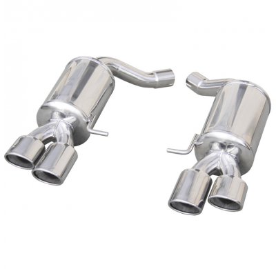 Escape trasero deportivo 2X90X70 Salida Izq. + Dcha. AUDI A4 (Type B8) S4 AVANT 3.0 TFSI (333CV) 2009-- SIN homologacion Ino