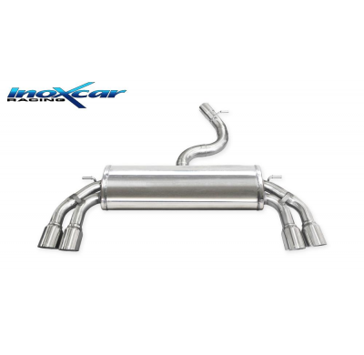 Escape trasero 2X80 RACING Salida Der. + Izq. AUDI A3 (Type 8V) S3 Restyling 2.0i TFSI (310cv) con OPF  2019-- Inoxcar PENDIENTE