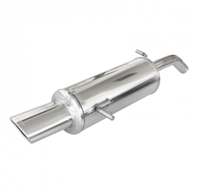 Escape trasero deportivo 1X120X80 CITROEN C2 1.1 (60CV) 2003-- Ø 40 CON Homologacion Europea Inoxcar