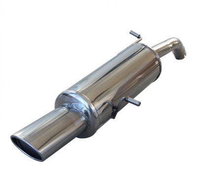 Escape trasero deportivo 1X120X80 CITROEN DS3 1.6 TURBO RACING (207CV) 2011-- Ø 55 CON Homologacion Europea Inoxcar