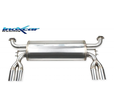 Escape trasero deportivo 2X60 RACING Salida Izq. + Dcha. FERRARI 328 328 GTS (270cv) 1986-1989  SIN homologacion Inoxcar