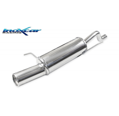 Escape trasero deportivo 1X102 FIAT GRANDE PUNTO (Type 199) 1.4 TURBO T-JET (120CV) 2007-- Ø 50 CON Homologacion Europea Ino