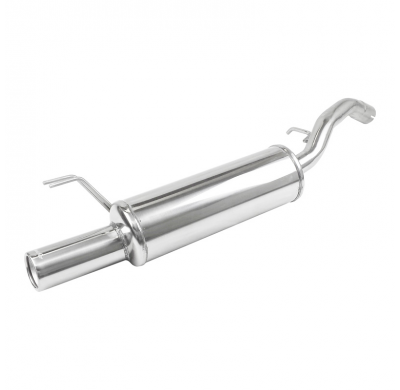 Escape trasero deportivo 1X80 FIAT STILO 1.6 16V (103CV) 2001-2007 Ø 52 CON Homologacion Europea Inoxcar