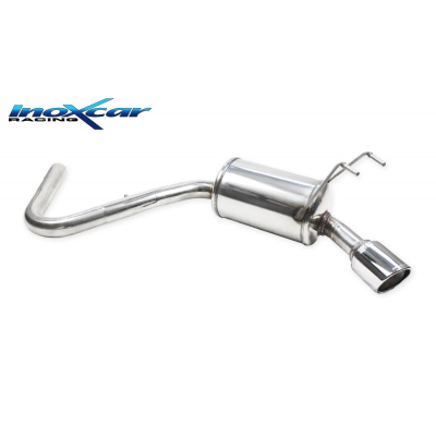 Escape trasero deportivo 1X90 X-RACE HONDA CIVIC 1.0T (126cv) 2019-- Tubaz. Ø 50 - Raccordo Ø 48int. PENDIENTE de Homologaci