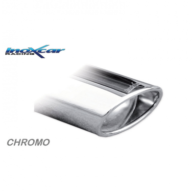 Escape trasero deportivo 1X120X80 OBLIQUO MAZDA MX-5 1.6i 16V (110cv) 1998-2000 CON Homologacion Europea Inoxcar