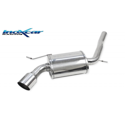 Escape trasero deportivo 1X102 RACING MINI COOPER 1.5 (136cv) 2014-- (Type F56) CON Homologacion Europea Inoxcar