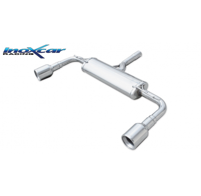 Escape trasero deportivo 1X102 Salida Izq. + Dcha. MINI COUNTRYMAN 1.6 S COOPER (184CV) 2010-- Ø 55 / ALL4 (Type R60) CON Ho