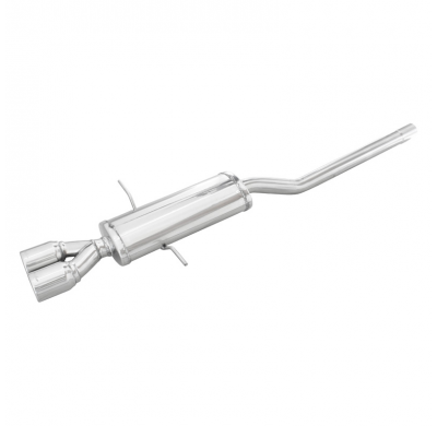 Escape trasero deportivo CEN 2X80 MINI COOPER 1.6 S (184cv) 2011 diam. 55 (Type R56) CON Homologacion Europea Inoxcar