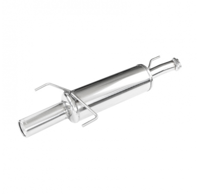 Escape trasero deportivo 1X80 OPEL ASTRA G 1.6 16V (100CV) 1998-2004 CON Homologacion Europea Inoxcar