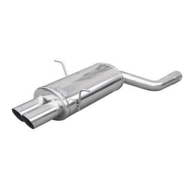 Escape trasero deportivo 2X80 RACING BMW E46 320Ci (170CV) 1998-- CON Homologacion Europea Inoxcar