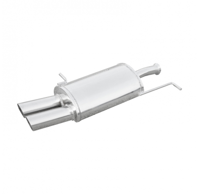Escape trasero deportivo 2X80 RACING PEUGEOT 307 SW SW 2.0 16V (138CV) 2002-- CON Homologacion Europea Inoxcar