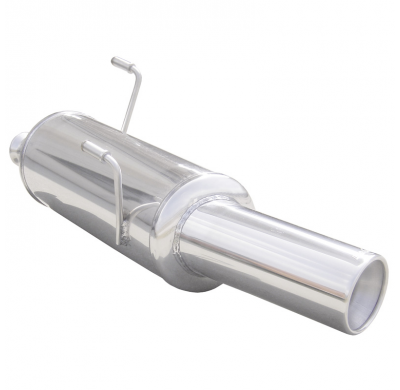 Escape trasero deportivo 1X102 PEUGEOT 206 CC CC 2.0 16V (136CV) 2001-2004 CON Homologacion Europea Inoxcar