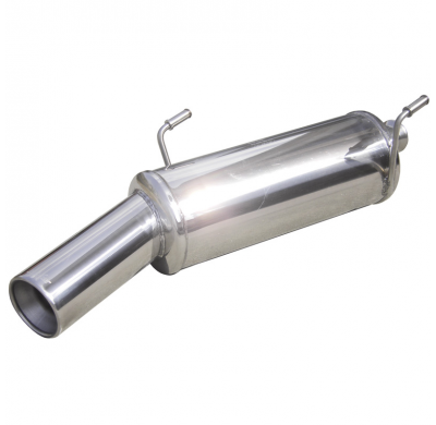 Escape trasero deportivo 1X102 PEUGEOT 206 1.4 16V / 1.4 XS (90CV) 2001-2006 CON Homologacion Europea Inoxcar