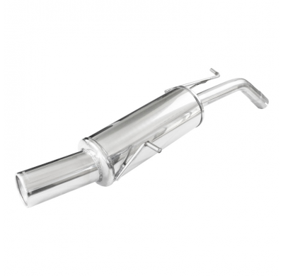 Escape trasero deportivo 1X102 PEUGEOT 207 1.6 16V GTI (175CV) 2007-- Ø 55 CON Homologacion Europea Inoxcar