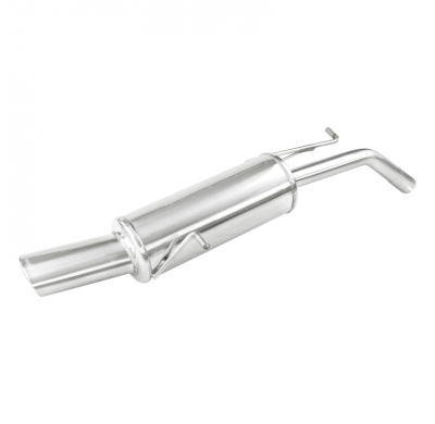 Escape trasero deportivo 1X120X80 PEUGEOT 207 1.6 16V GTI (175CV) 2007-- Ø 55 CON Homologacion Europea Inoxcar