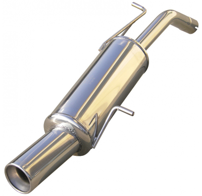 Escape trasero deportivo 1X102 PEUGEOT 207 1.6 16V THP (150CV) 2006-- Ø 50 CON Homologacion Europea Inoxcar