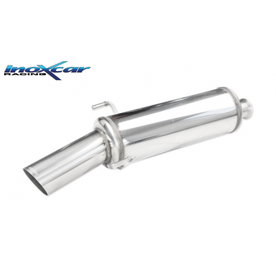 Escape trasero deportivo 1X90 RALLY PEUGEOT 306 2.0 HDI (90CV) / 1.9 TD (90CV) 1997-- CON Homologacion Europea Inoxcar