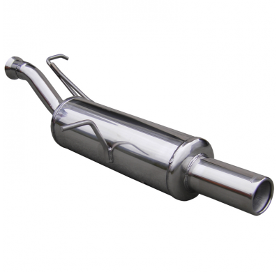 Escape trasero deportivo 1X80 PEUGEOT 307 1.4 (75CV) 2001-- CON Homologacion Europea Inoxcar