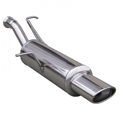 Escape trasero deportivo 1X120X80 PEUGEOT 307 1.6 16V (110CV) 2001-- CON Homologacion Europea Inoxcar