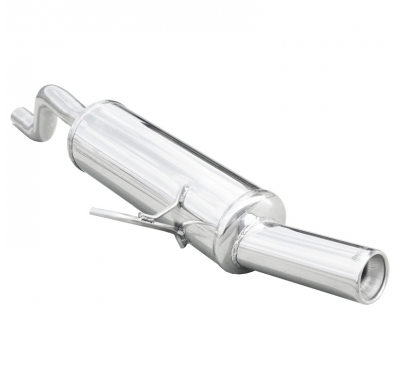 Escape trasero deportivo 1X80 RENAULT CLIO 2 1.4 16V (98CV) 1999-- Ø 45 CON Homologacion Europea Inoxcar