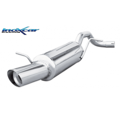 Escape trasero deportivo 1X102 RACING SKODA FABIA (Type 5J) 1.4 Tsi RS DGS (180CV) 2012-- CON Homologacion Europea Inoxcar