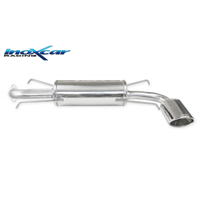 Escape trasero deportivo 1X150X105 SUBARU IMPREZA 4WD 2.5 WRX (265CV) 2008-- SIN homologacion Inoxcar